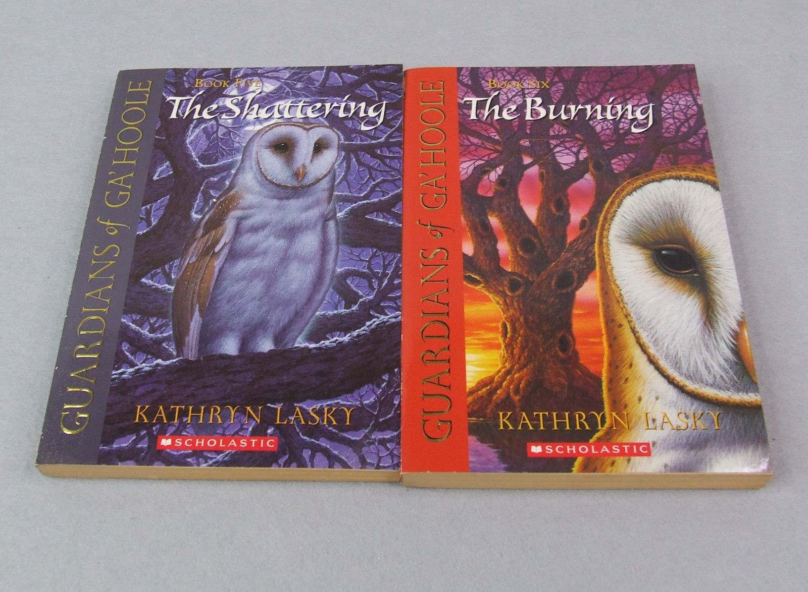 Guardians of Ga’Hoole Books 1-8 in Paperback by Kathryn Lasky