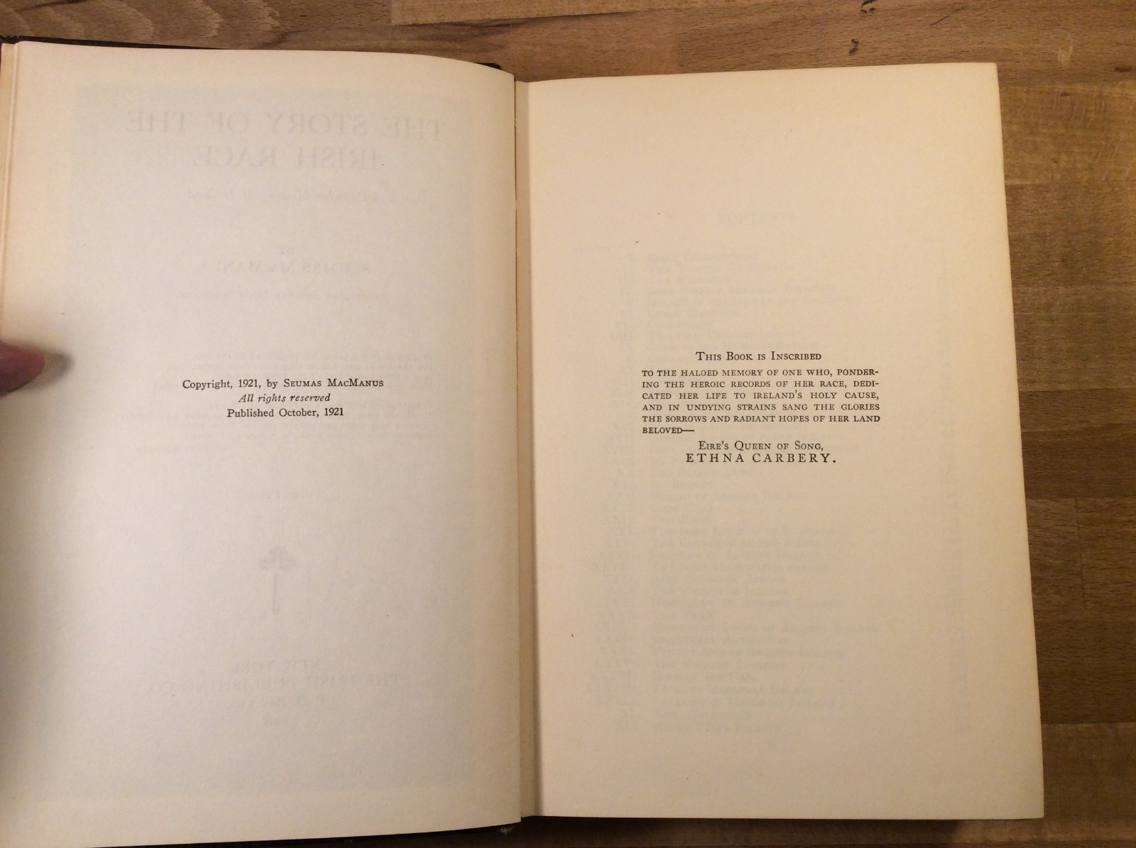 The Story of the Irish Race, Seumas MacManus, 1922 Hardcover, 3rd Edition