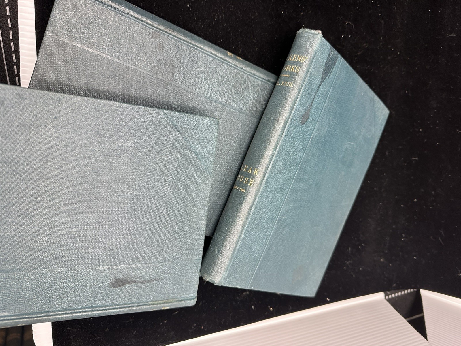 THE WORKS OF CHARLES DICKENS 1911 Collier 25 Volumes Set Vintage Lot