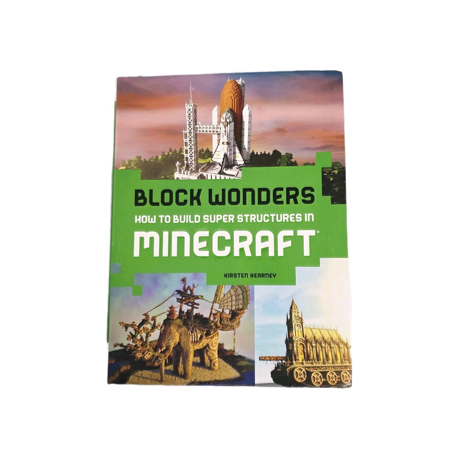 Minecraft Book How to Build Block Wonders Super Structures 256 Pages Game Guide