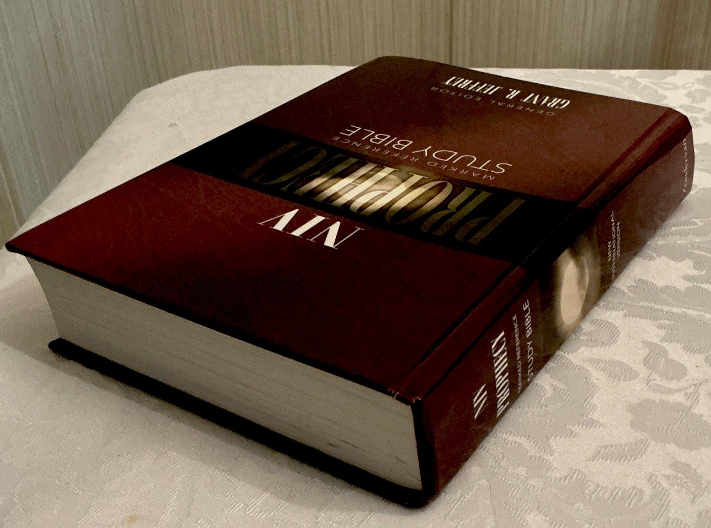 NIV Prophecy Marked Reference Study Bible 1998 Hardcover