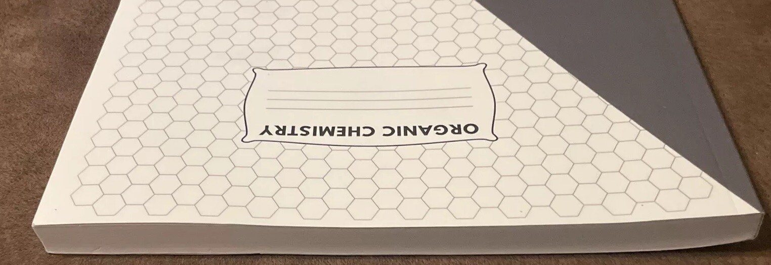 Organic Chemistry : Hexagonal Graph Paper Notebook: 200 Pages, 1/4 Inch…