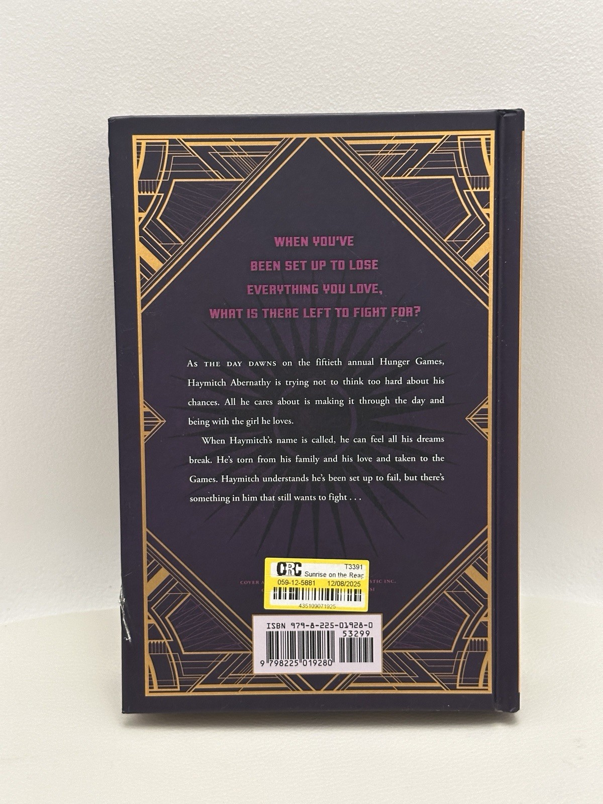 Sunrise on the Reaping Deluxe Edition by Suzanne Collins (Hardcover)