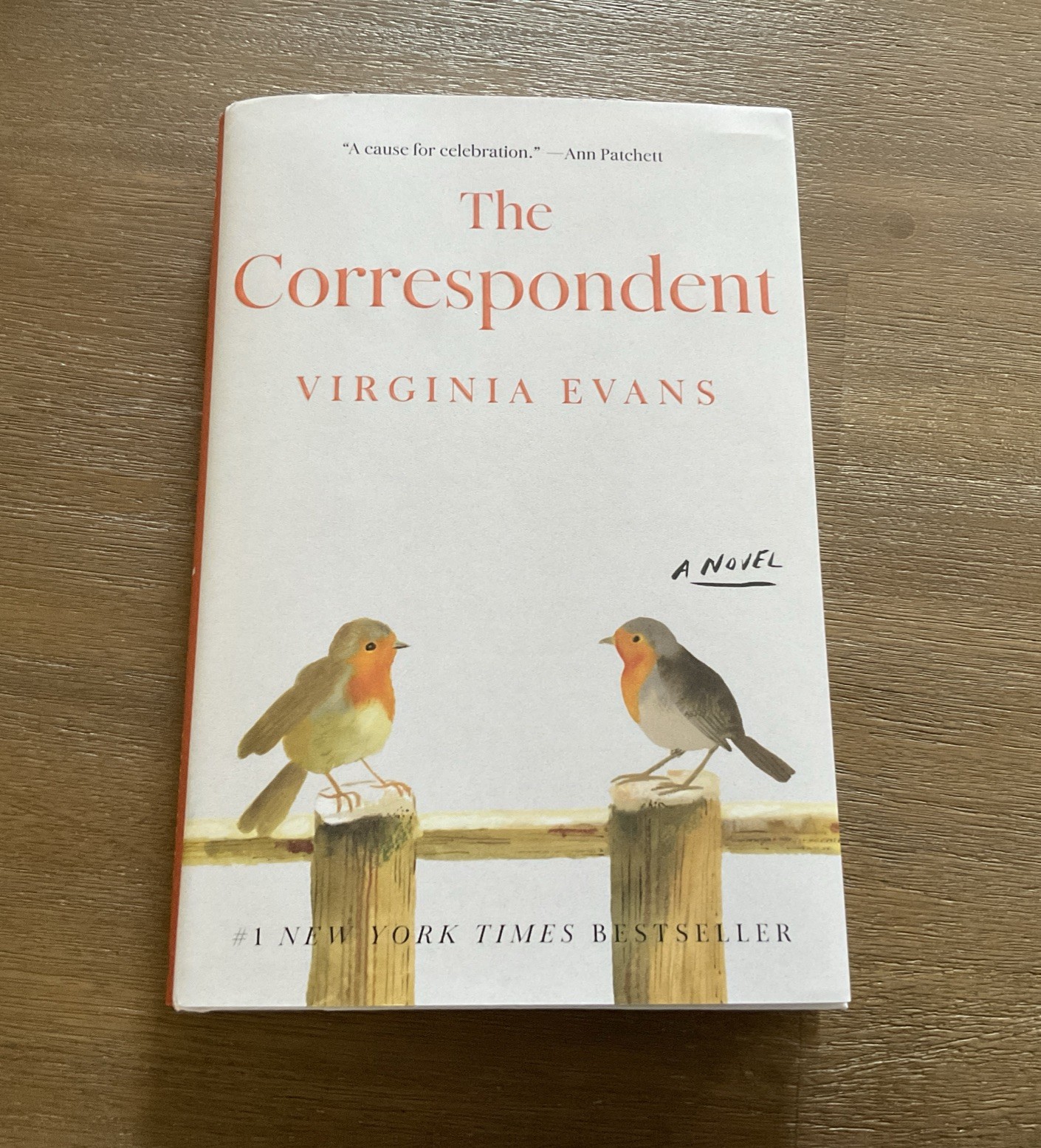 The Correspondent by Virginia Evans Hardcover Contemporary Fiction Novel US