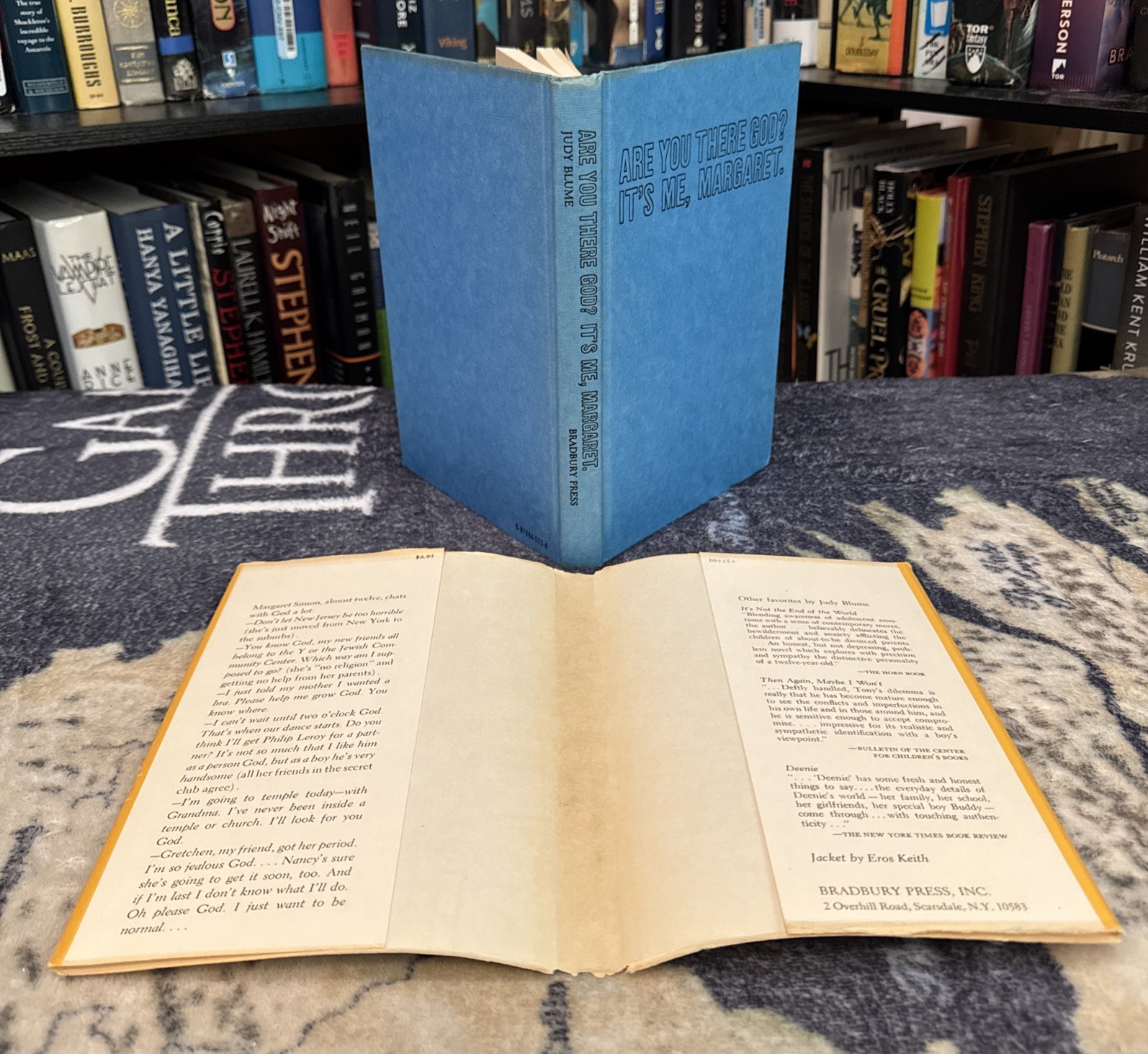 Are You There God? It’s Me, Margaret – Judy Blume – First Edition/7th Print, VG