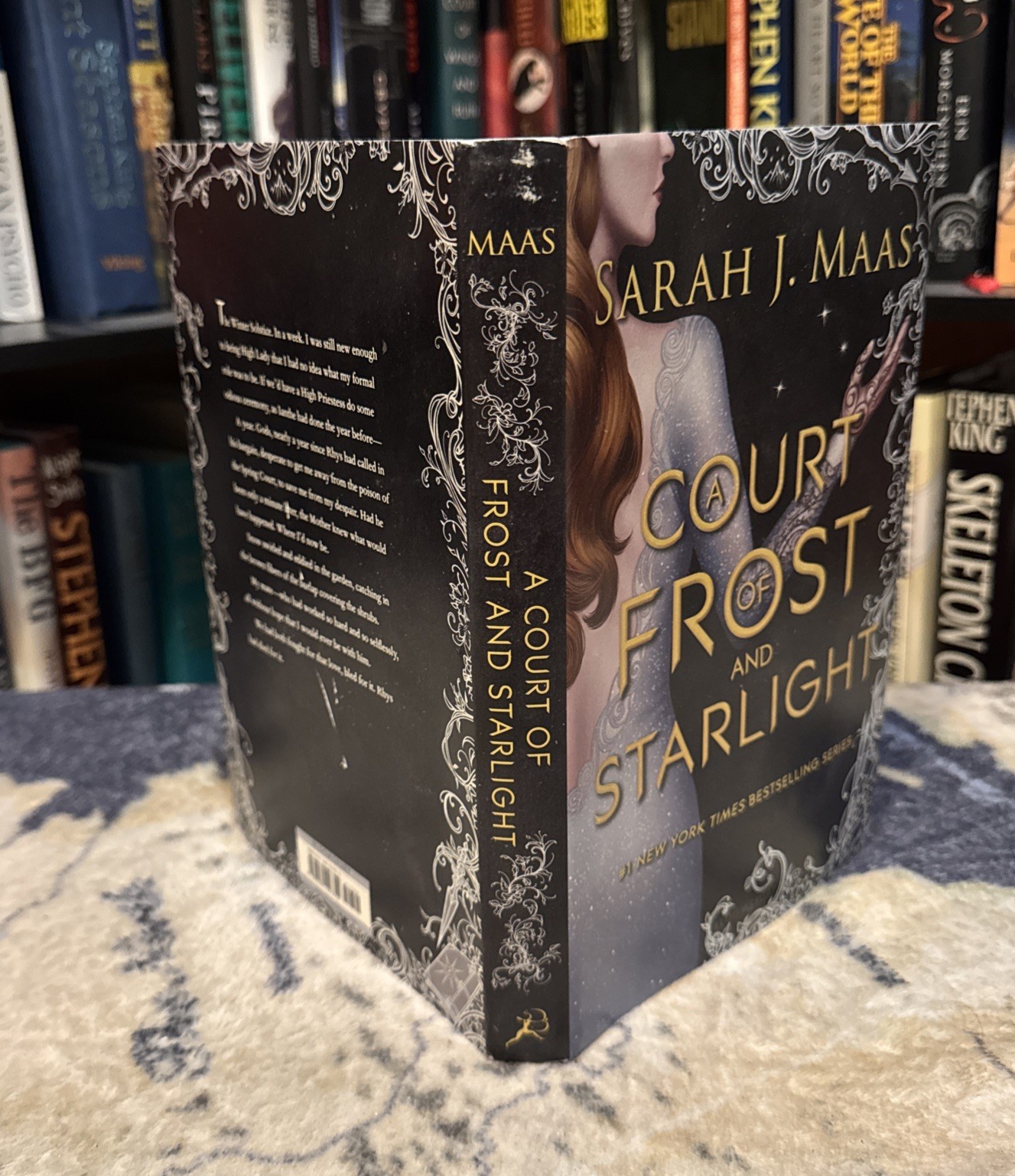 A Court of Frost and Starlight – Sarah J Maas (Hardcover) 1st/1st OOP Cover, VG
