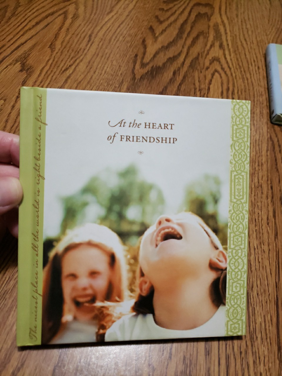 At the Heart of Friendship Hardcover 2002 Hallmark Gift Book Like New
