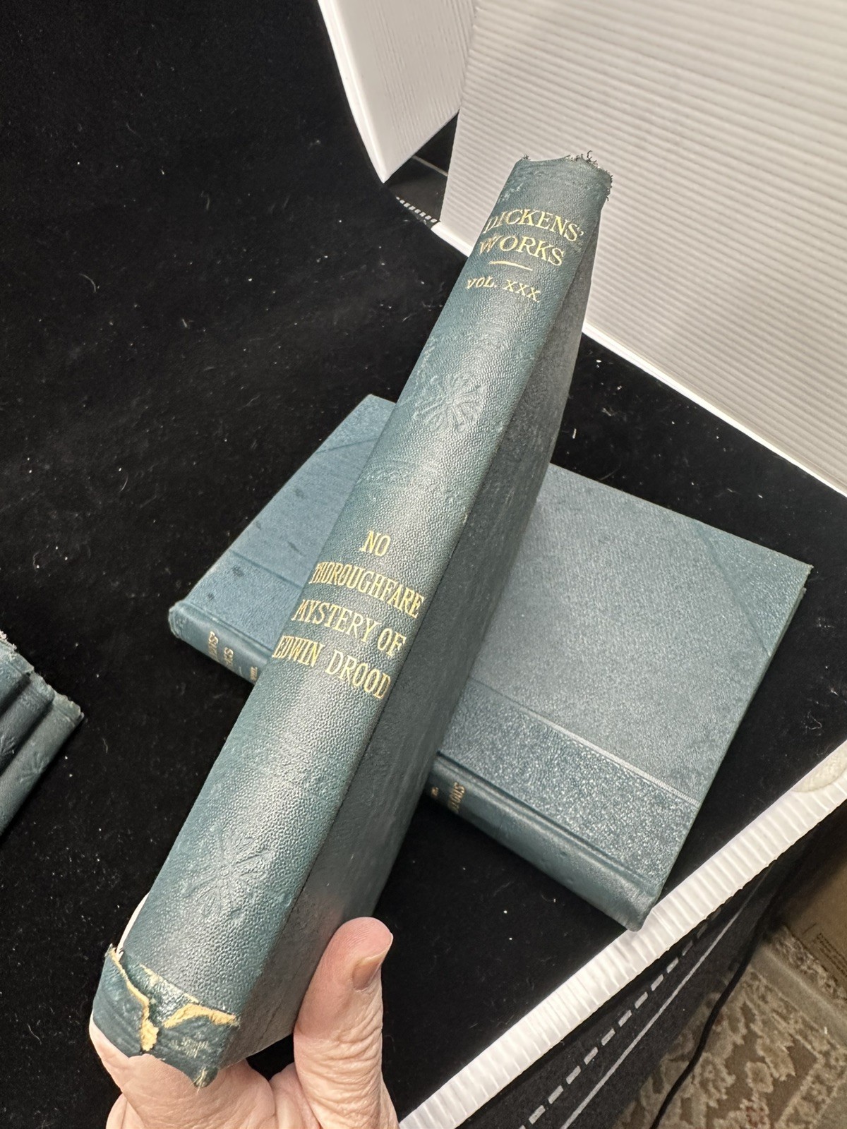 THE WORKS OF CHARLES DICKENS 1911 Collier 25 Volumes Set Vintage Lot