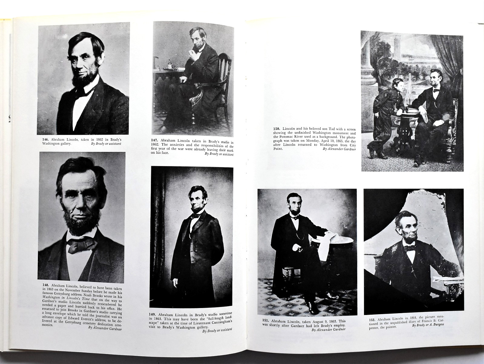 MATHEW BRADY ~ HISTORIAN WITH A CAMERA ~ HB & DJ ~ 244 PAGES, OVER 500 PHOTOS