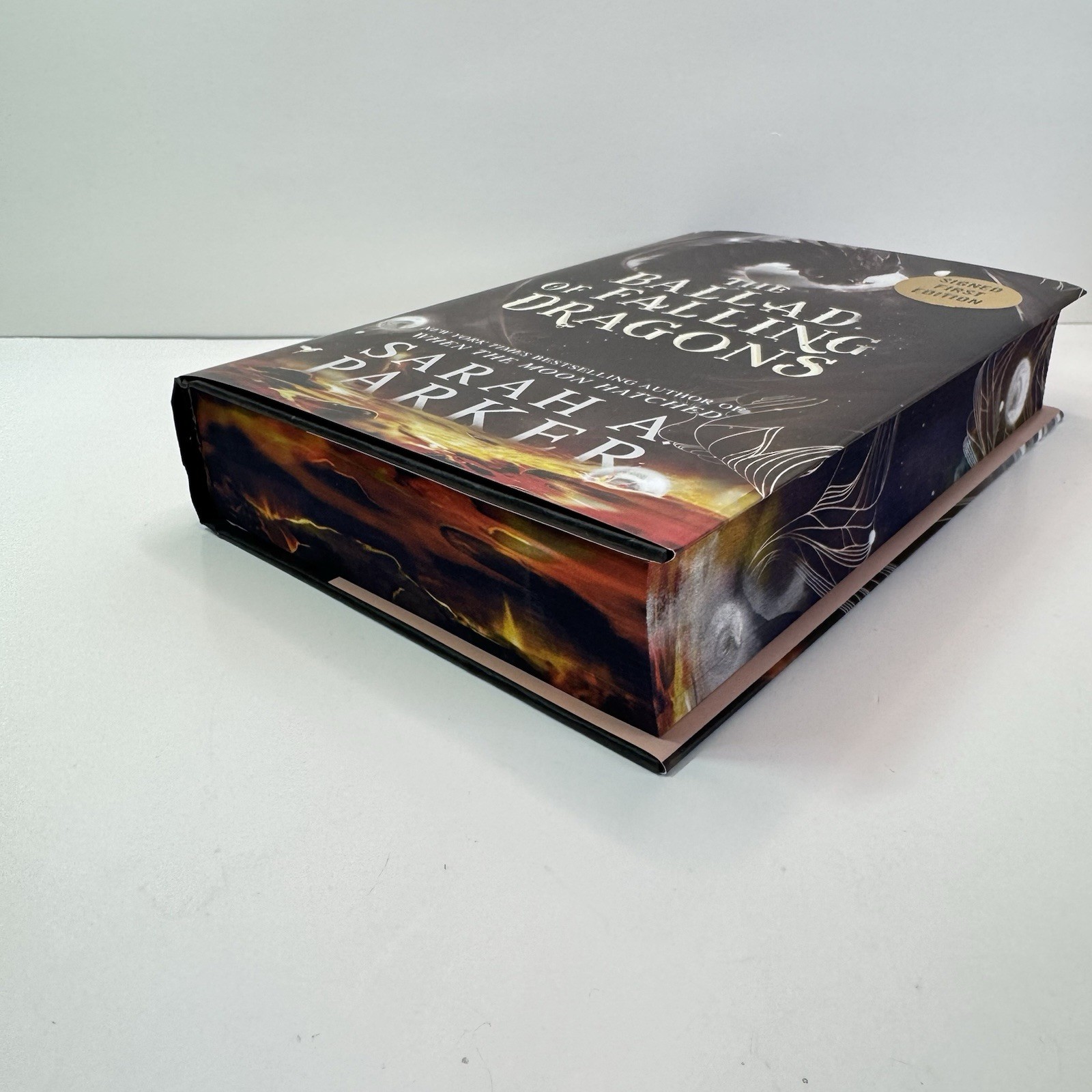 The Ballad of Falling Dragons by Sarah A. Parker Barnes & Noble Exc. HAND SIGNED
