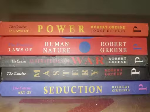 Robert Greene Collection 5 Books Set – [CONCISE] Seduction, Power, War, Mastery.