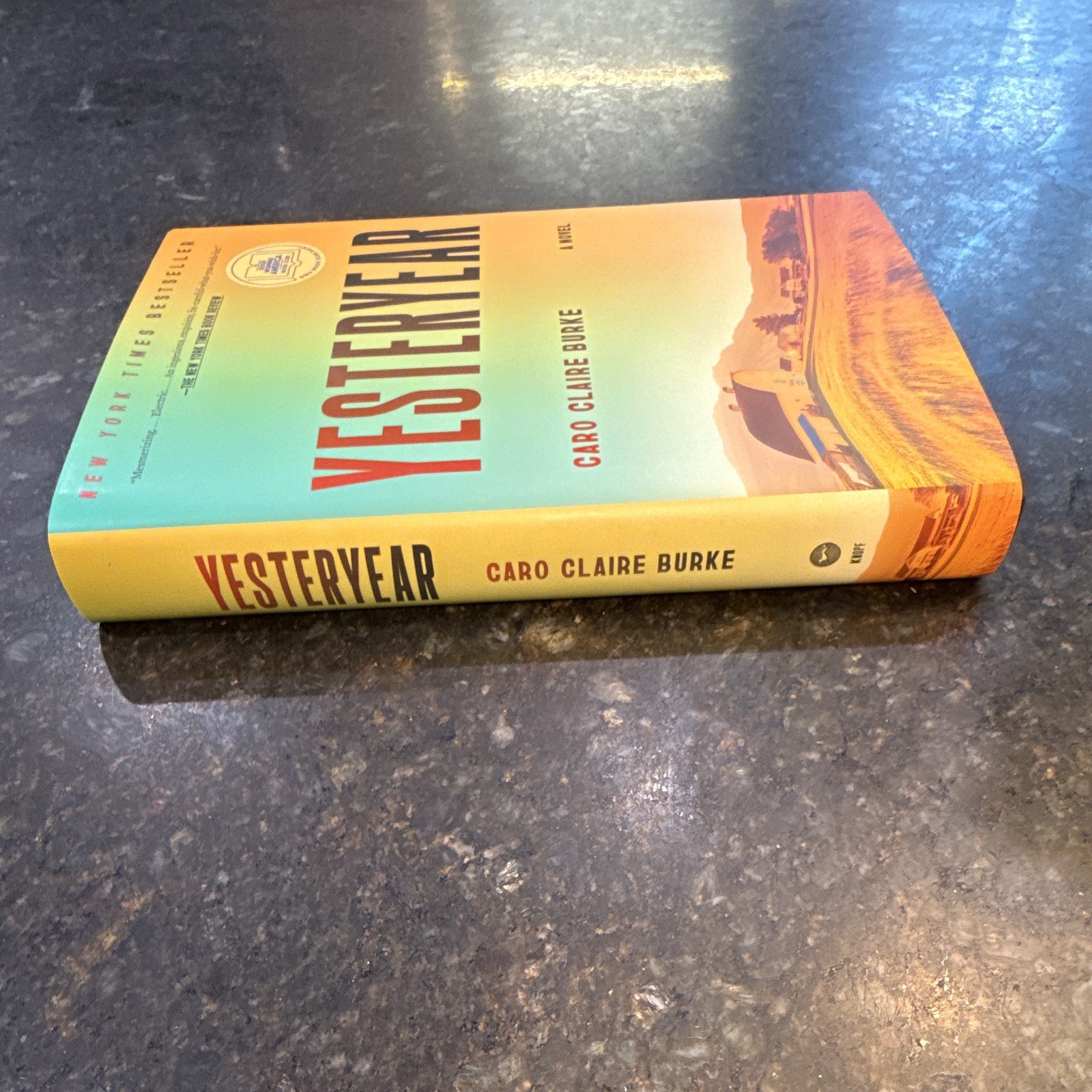 Signed First Edition Yesteryear Caro Claire Burke Hardcover