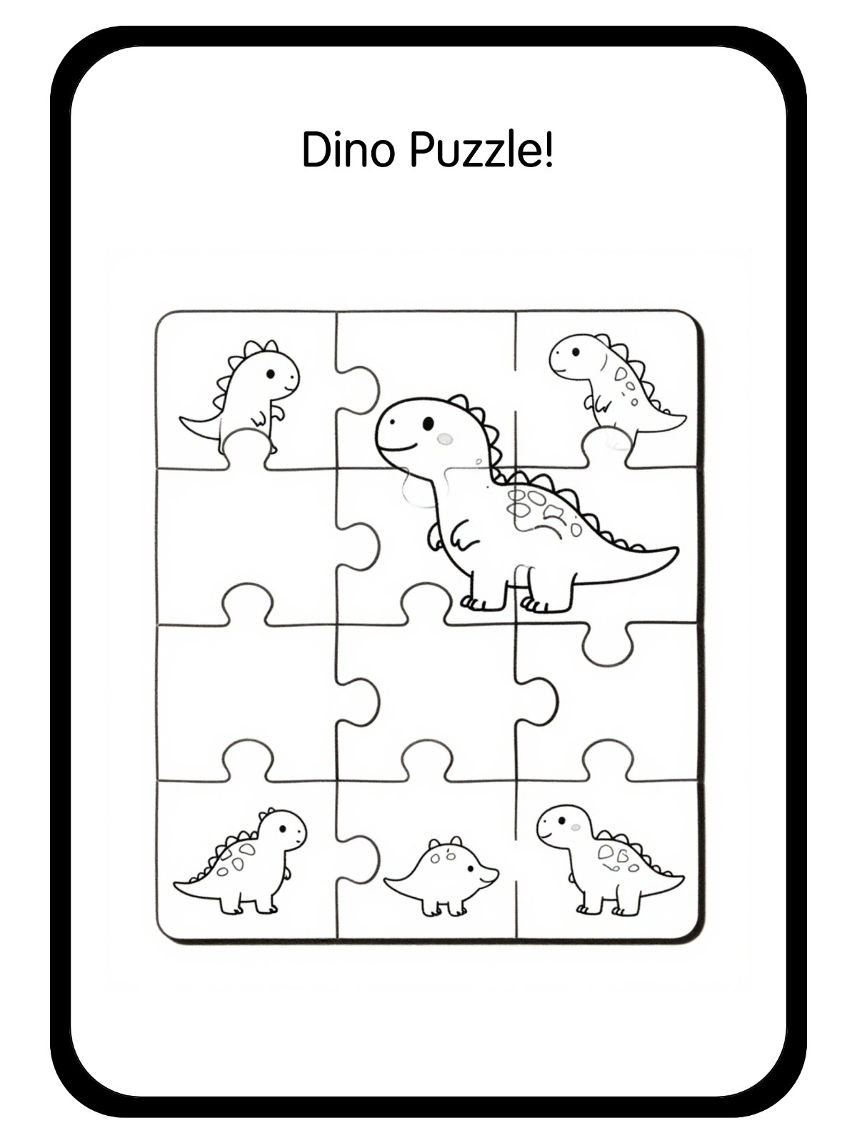 DIGITAL CONTENT- 2025 Merrick Dinosaur 30 Page Activity Book – PRINTABLE