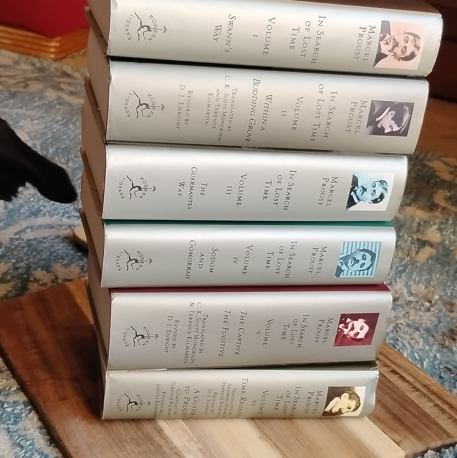 Marcel Proust In Search of Lost Time Modern Library HC Box Set 2003 English