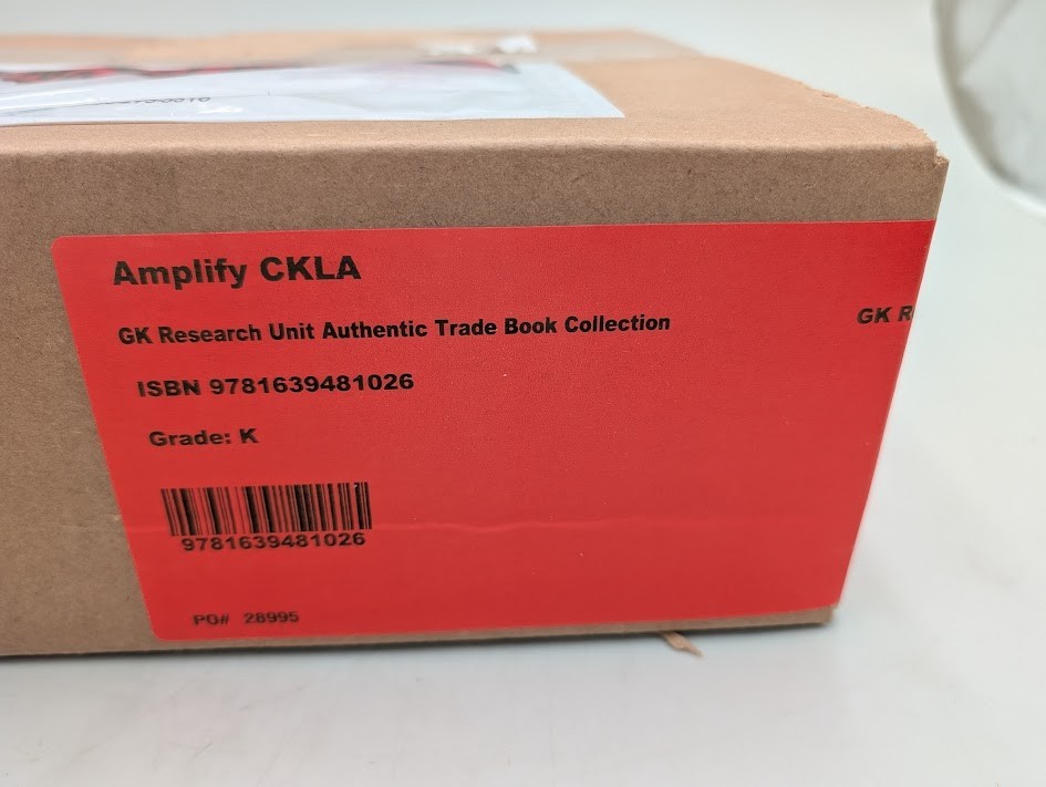 AMPLIFY Grade GK Research Unit Authentic Trade Book Collection (6 books)