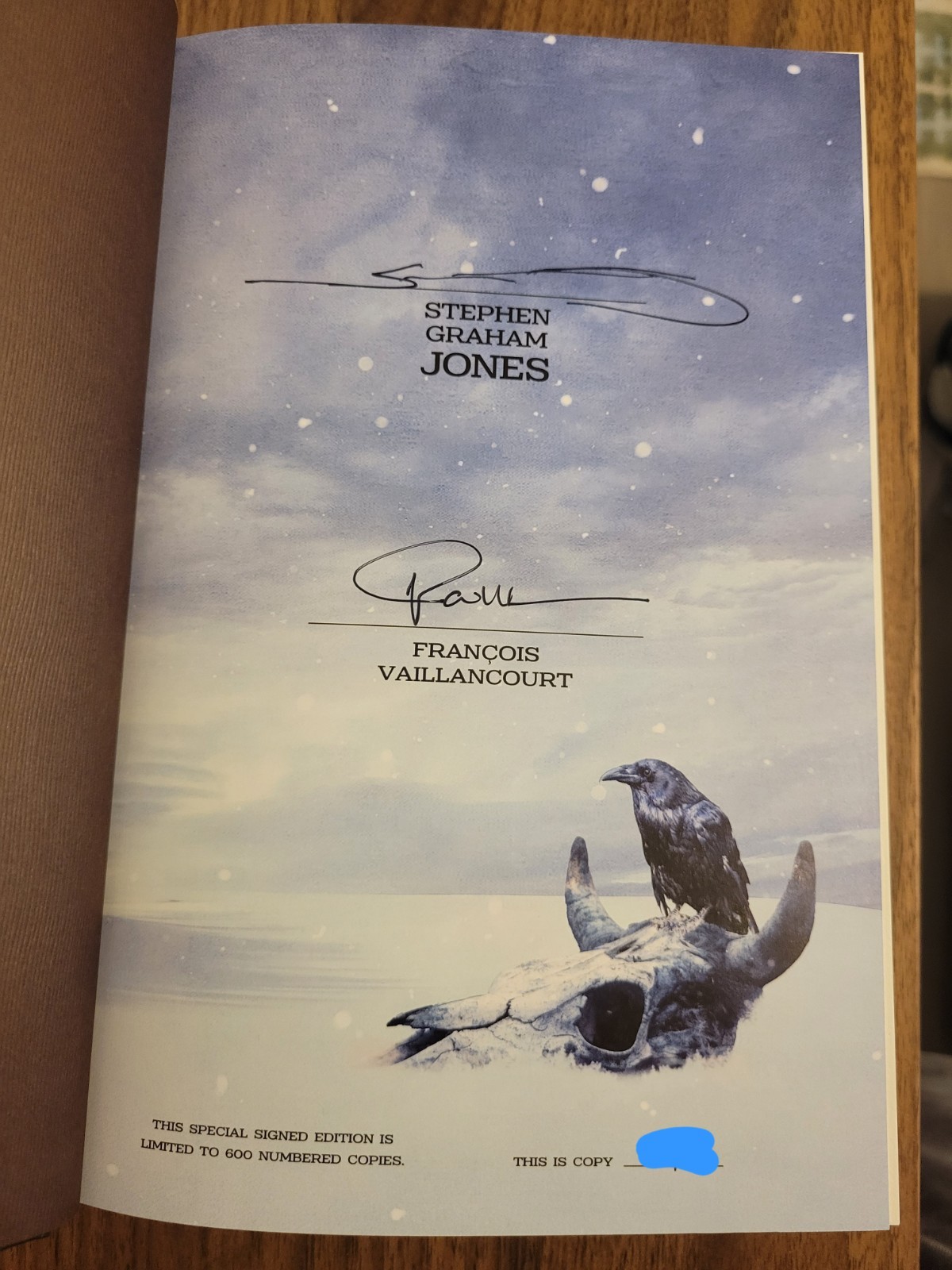 Buffalo Hunter Hunter by Stephen Graham Jones – SST Signed & Numbered w Slipcase