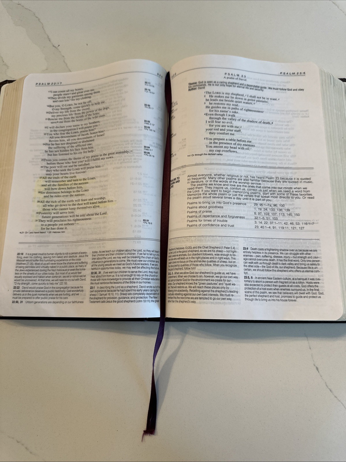 NIV Life Application Study Bible Burgundy Bonded Leather