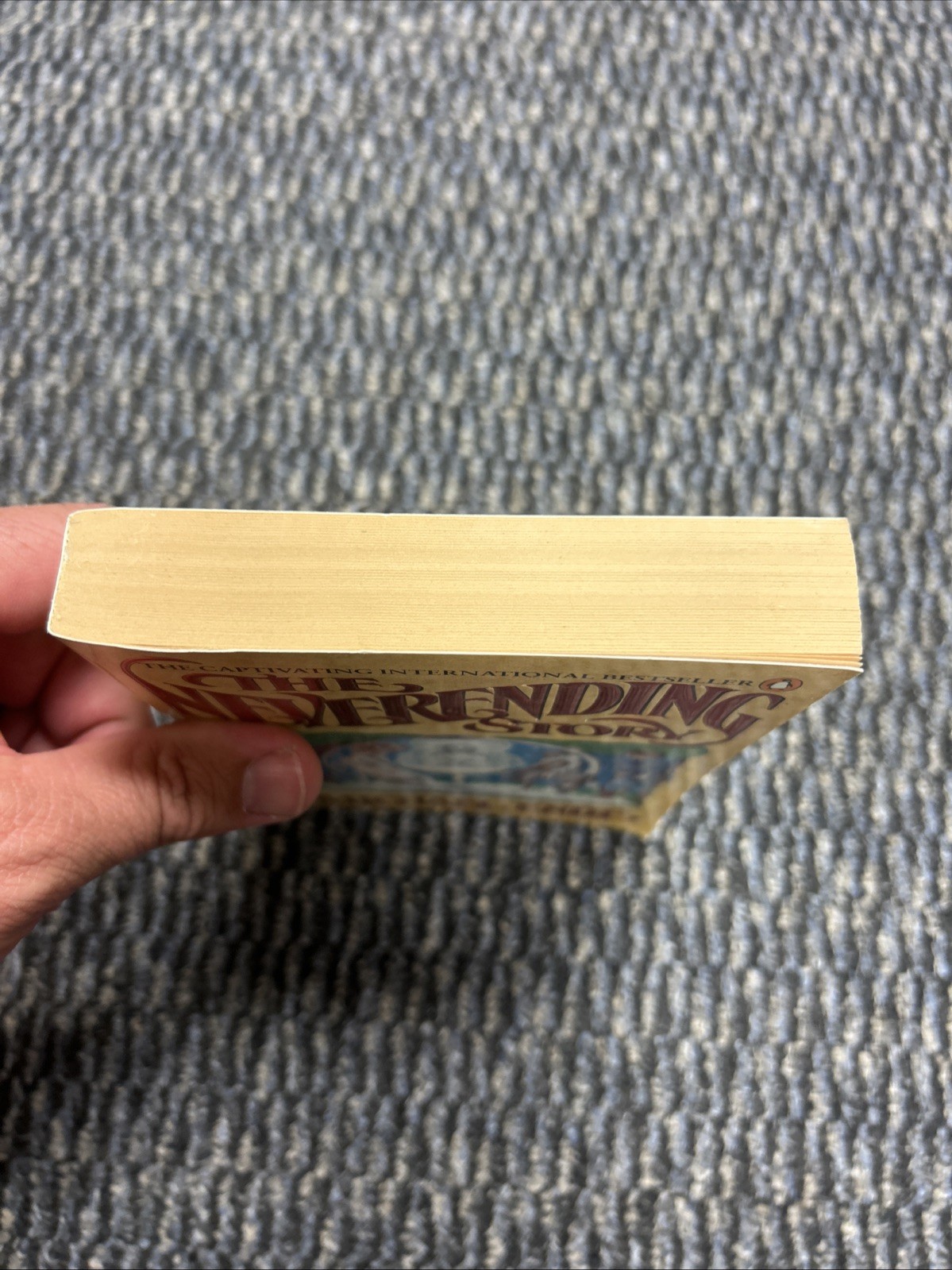 The Neverending Story Michael Ende 1984 ILLUSTRATED Fantasy Penguin VTG PBVG