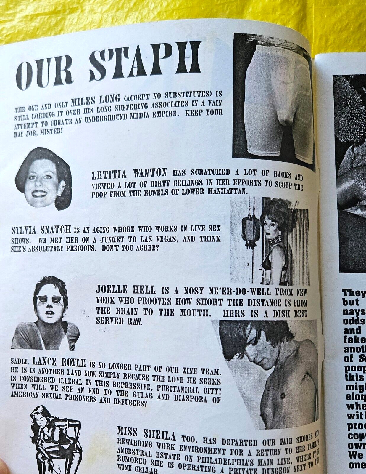 SUCK DON’T BLOW #2 ‘Mediocre Slopsheet’ 90’S ZINE Drew Barrymore ANTHONY KIEDIS