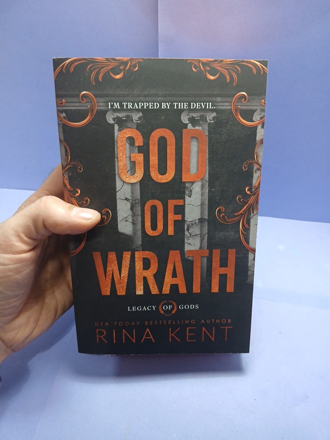 Legacy of Gods Series 1-5 by Rina Kent Deluxe Sprayed Edges God of Malice 1ST