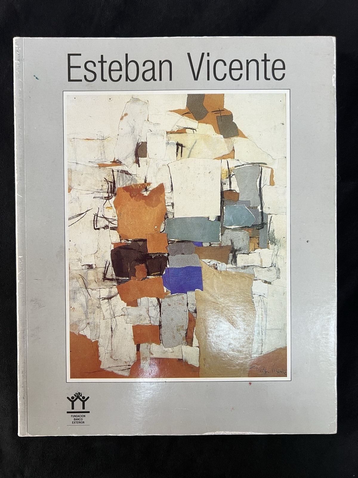 Esteban Vicente Pinturas Y Collages 1925-1985, Soft Cover Book, 184 Pages