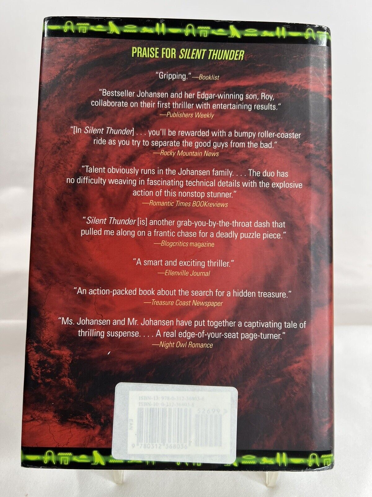 Iris Johansen Stormcycle Like New Hardcover Thriller Book Adults Unbranded