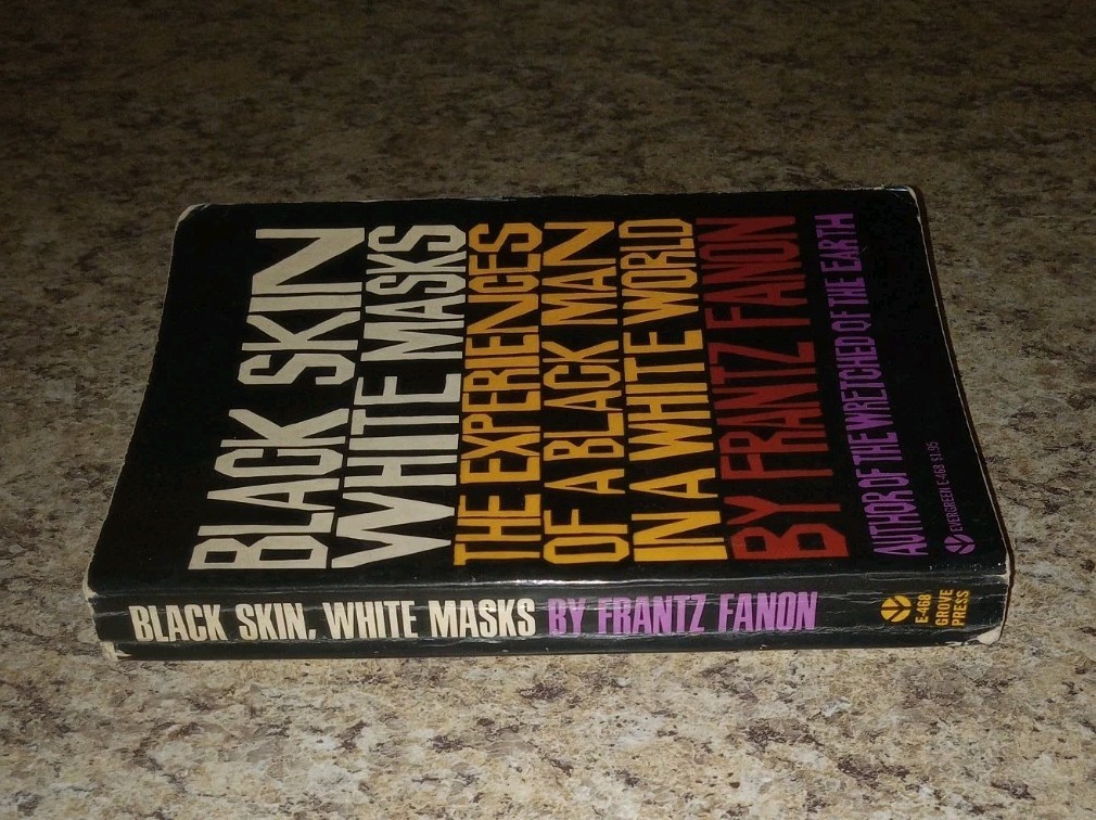 Black Skin White Masks Frantz Fanon 1967 3rd Print GROVE PRESS Vintage Book
