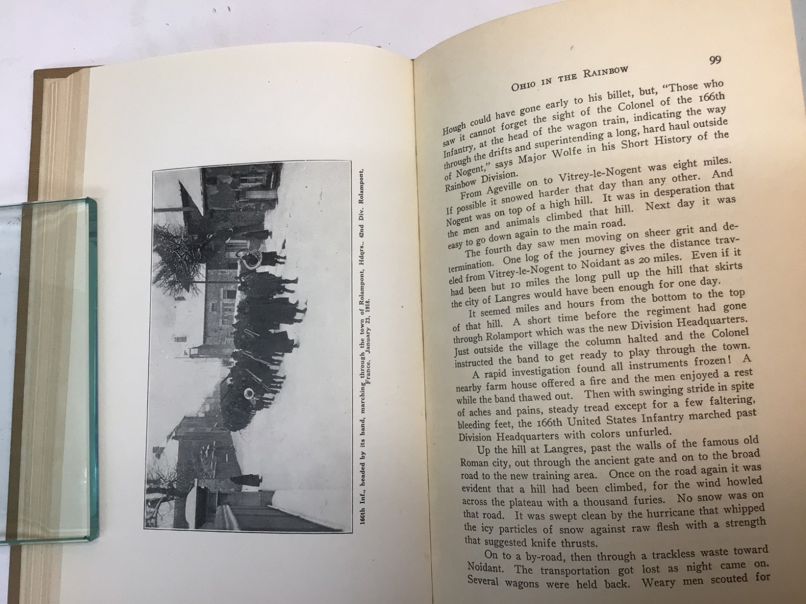 Rare: “Ohio in the Rainbow-166th Infantry-42 Div” 1924 First ED. Compilation