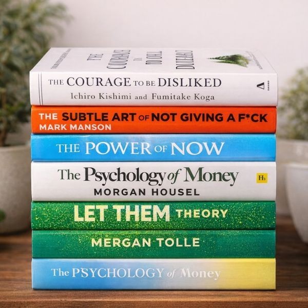 Best Books The Let Them Theory/Sustain Me/Self Heal By Design/Money Psychology/