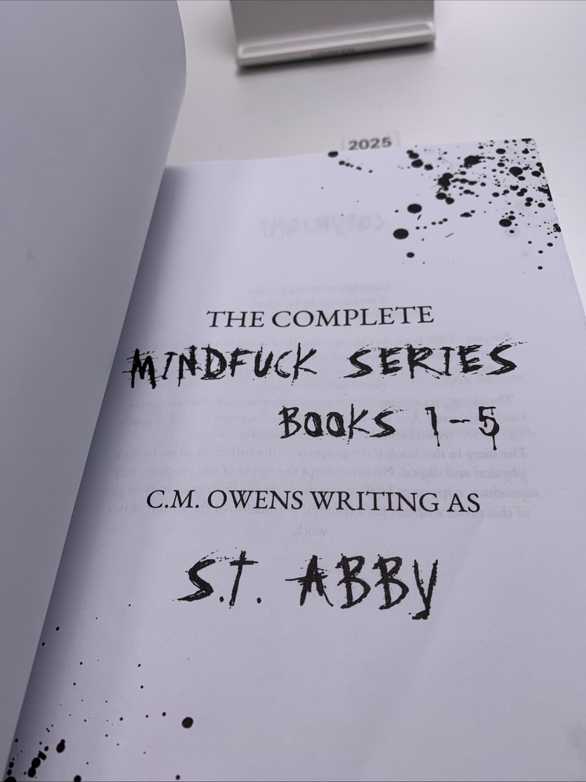 The Mindf*ck Series by S. T. Abby Paperback Book