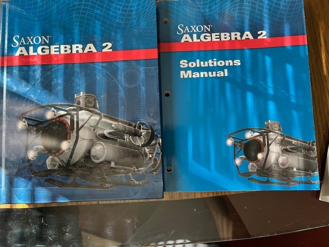 Saxon Algebra 2 Set (Fourth Ed): Text. Solutions Manual, Test Book FREE SHIPPING