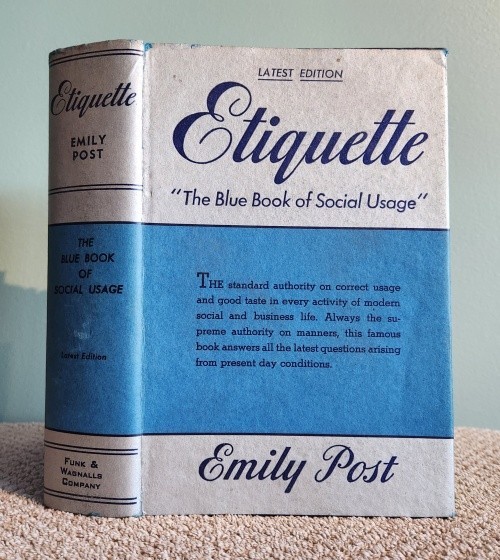 Etiquette: The Blue Book of Social Usage – Latest Edition