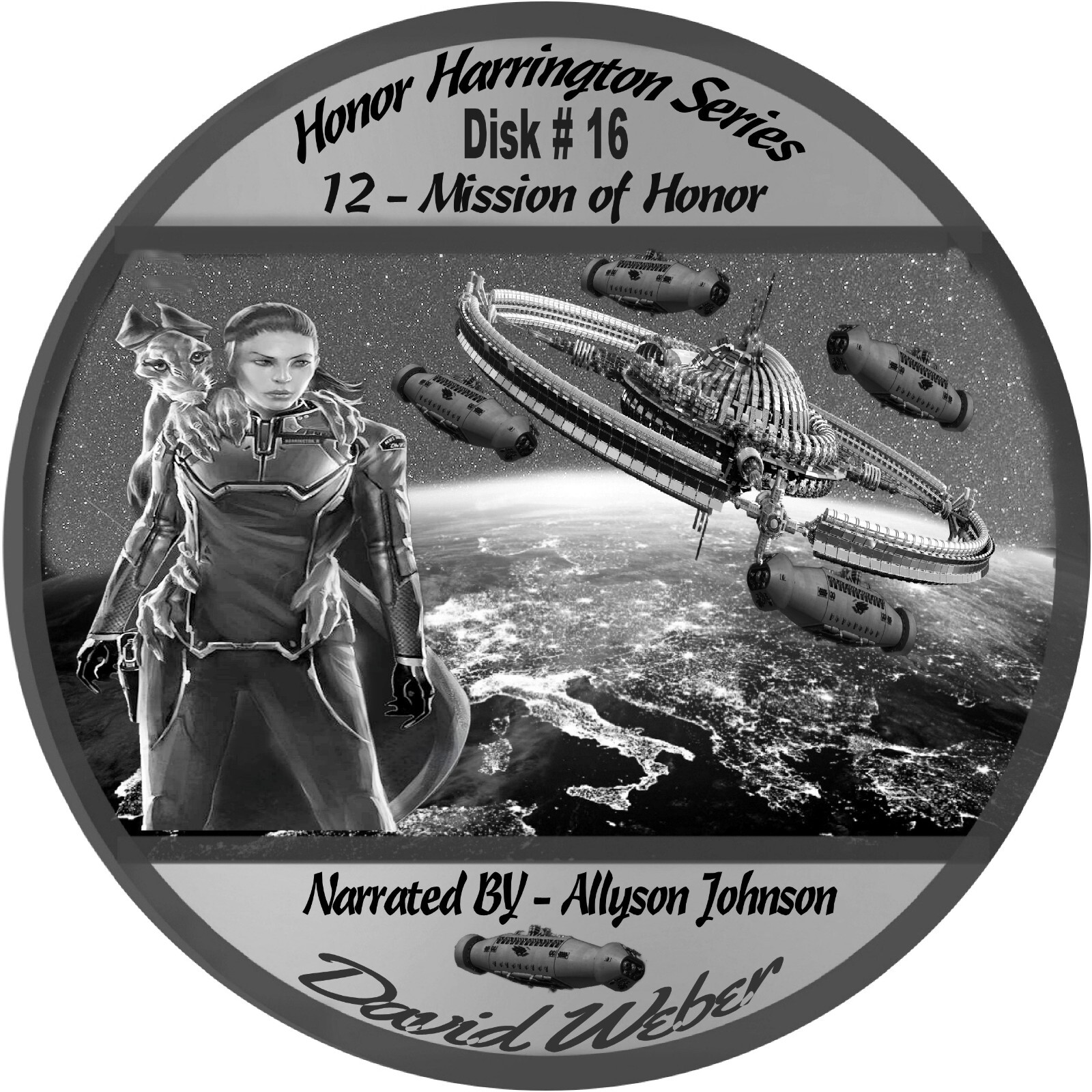 David Weber Honor Harrington Series 14 unabridged audiobooks 0n 18 mp3 CDs