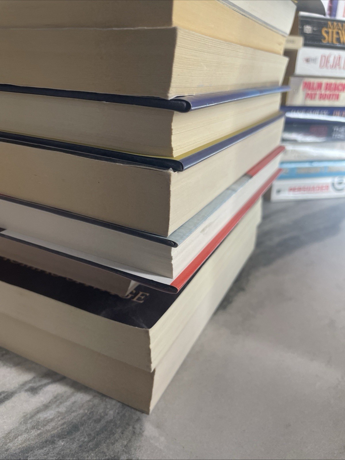 5 Pounds Assorted Fiction Paperback Books Mass Market Various Sub Genres Good