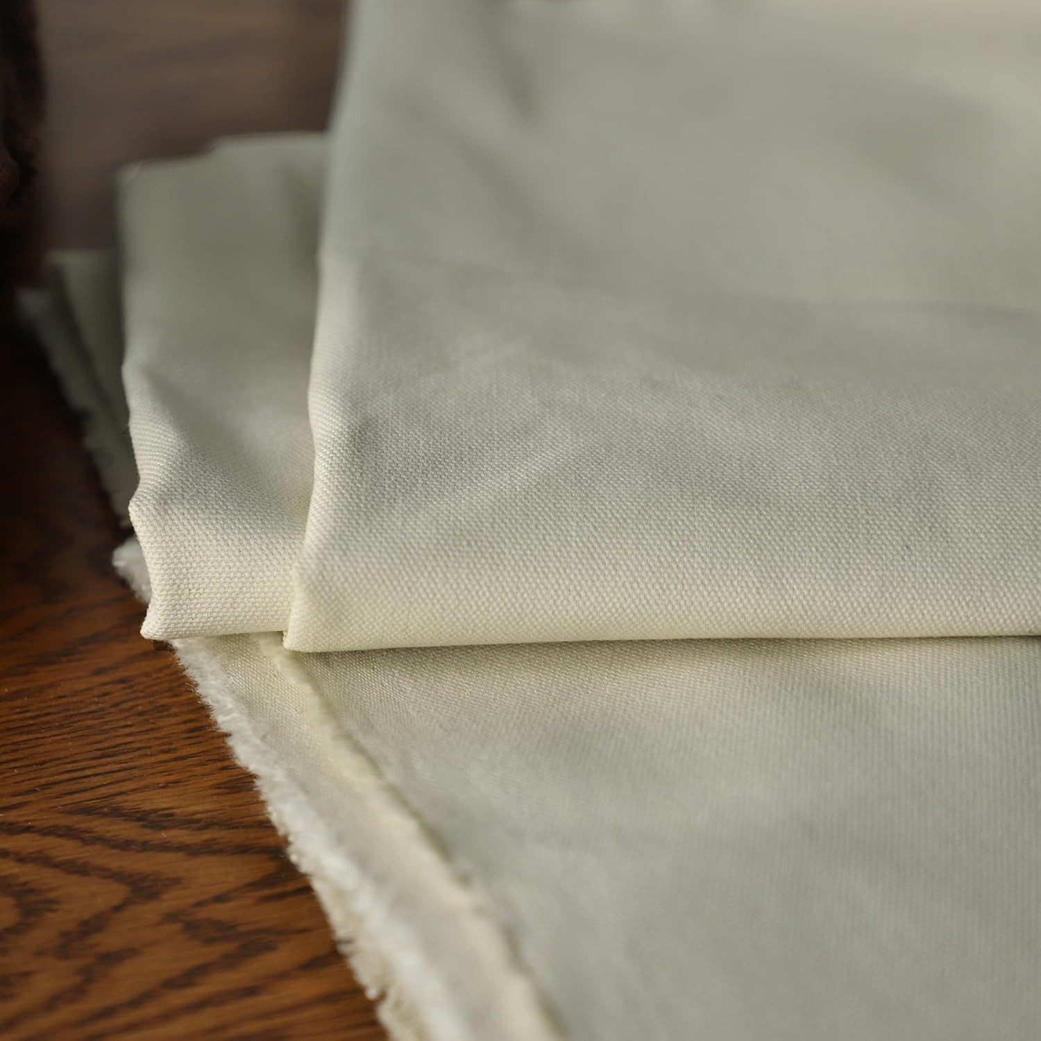 Canvas Fabric by the Yard, 59” Wide, 10Oz Premium Natural Cotton Duck Canvas Fa