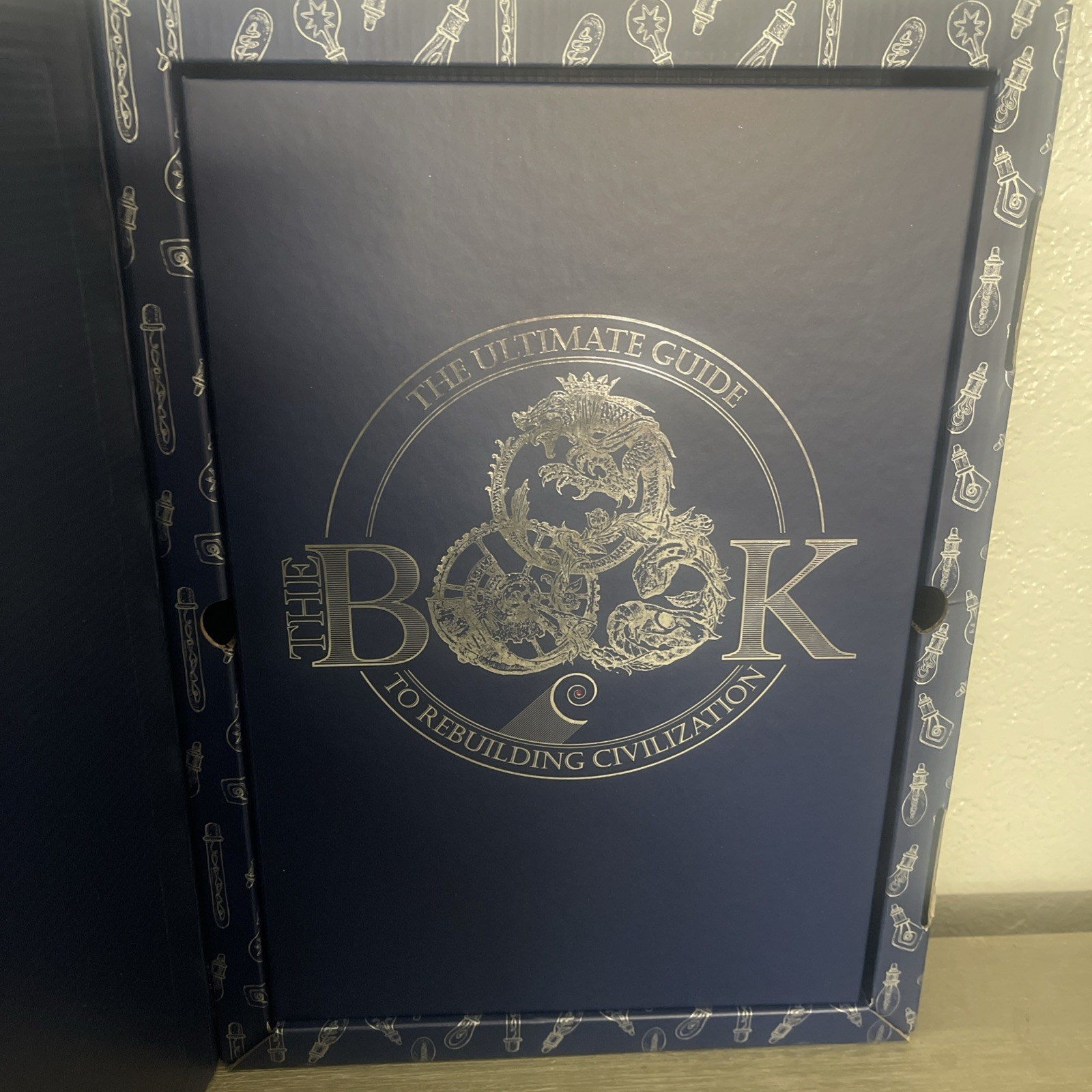 The Book + Gift Box The Ultimate Guide to Rebuilding Civilization – New Sealed!