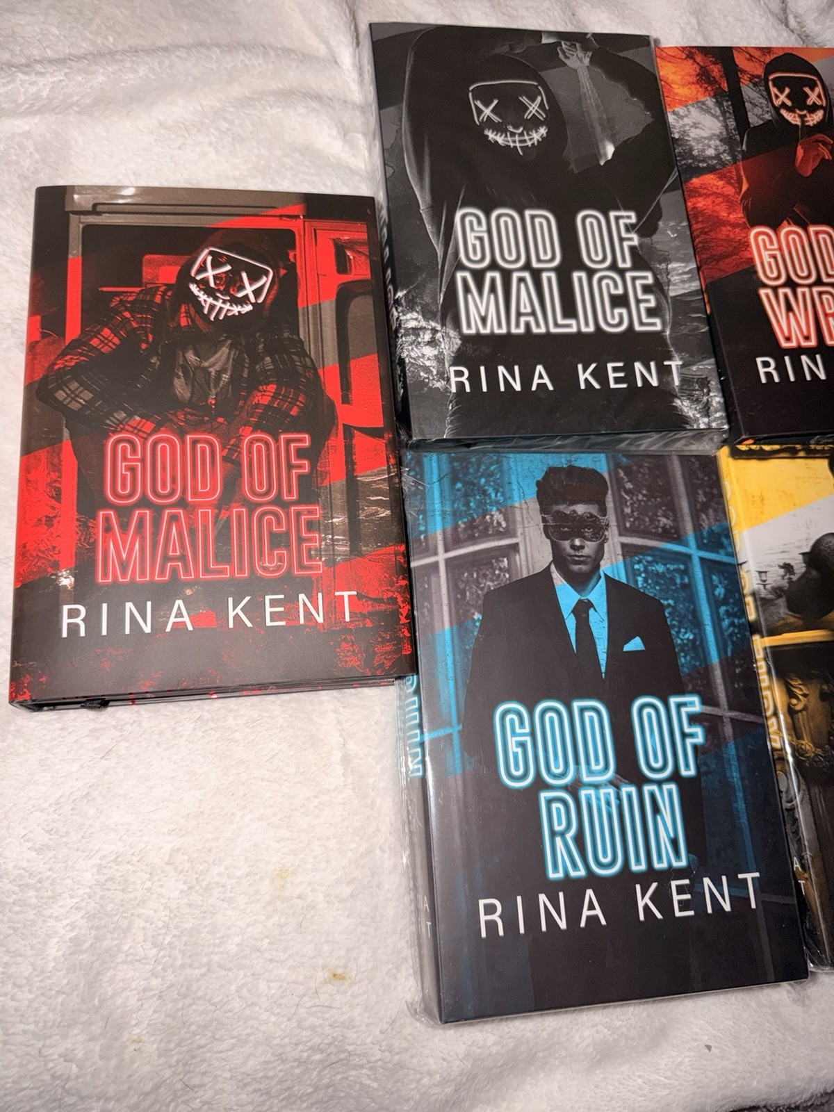 Legacy Of Gods Rina Kent Baddies Special Edition Malice Ruin Wrath Fury Pain War