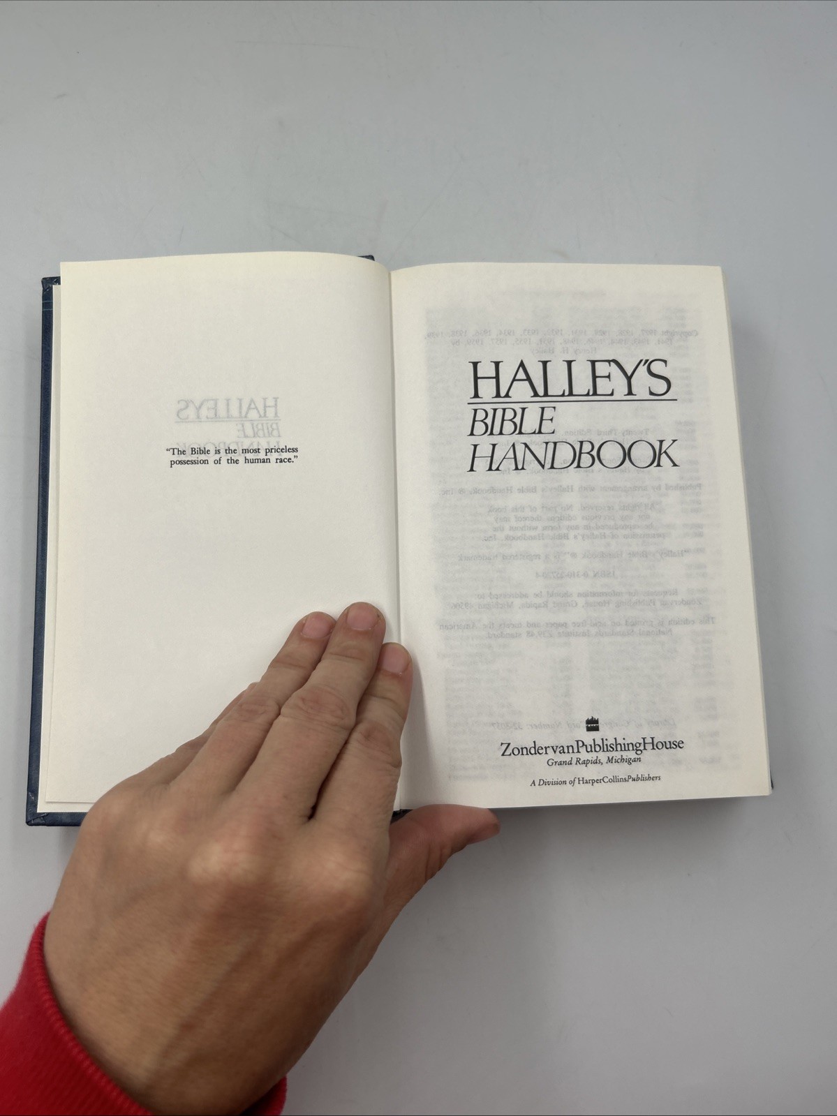 Halley’s Bible Handbook by Henry H. Halley (1961, Hardcover)
