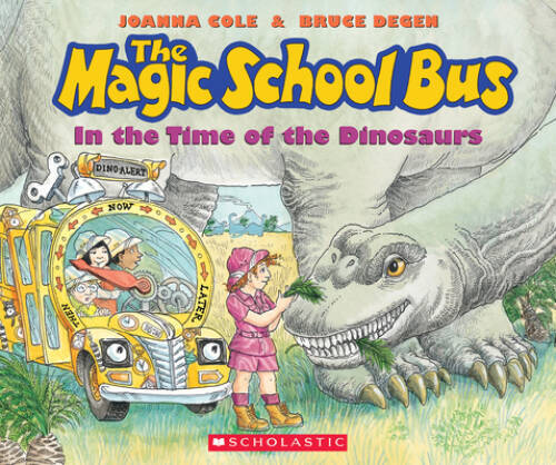The Magic School Bus in the Time of the Dinosaurs – Paperback – GOOD