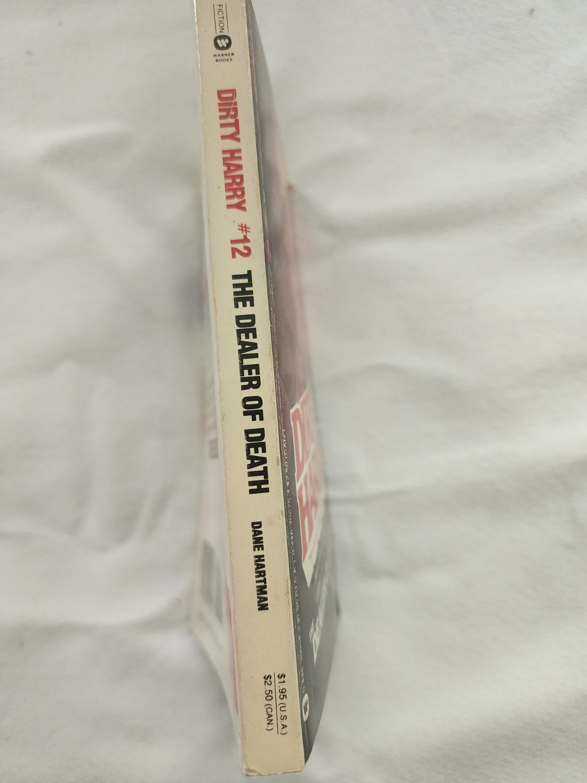 Dirty Harry The Dealer of Death Dane Hartman Book #12 First 1983 Novelization