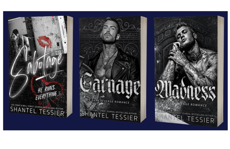 Sabotage 3 book set By Shantel Tessier Paperback Free Shipping USA ITEM