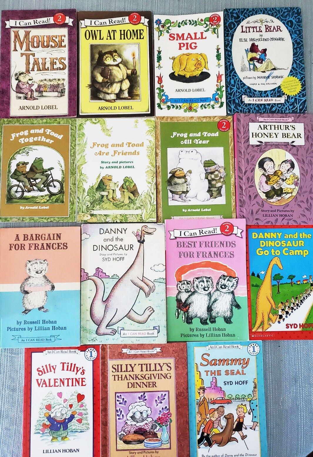 Lot 15 Frog and Toad I Can Read Books LOBEL HOBAN HOFF SENDAK