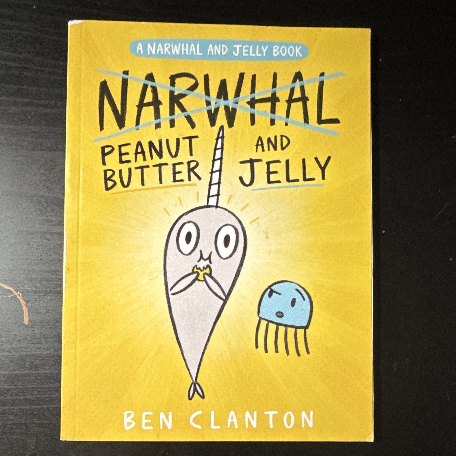 Ben Clanton Narwhal and Jelly Book Lot of 4 Scholastic PB Illustrated Ages 4-8