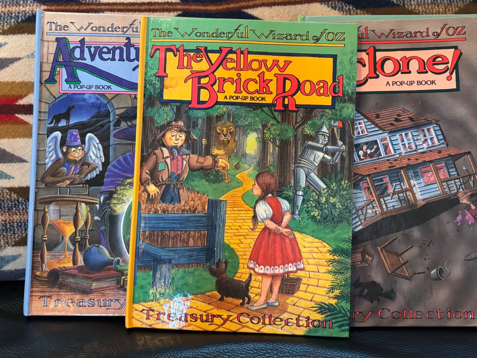 The Wizard of Oz Pop-up Books Set of 4 Treasury Collection Vintage