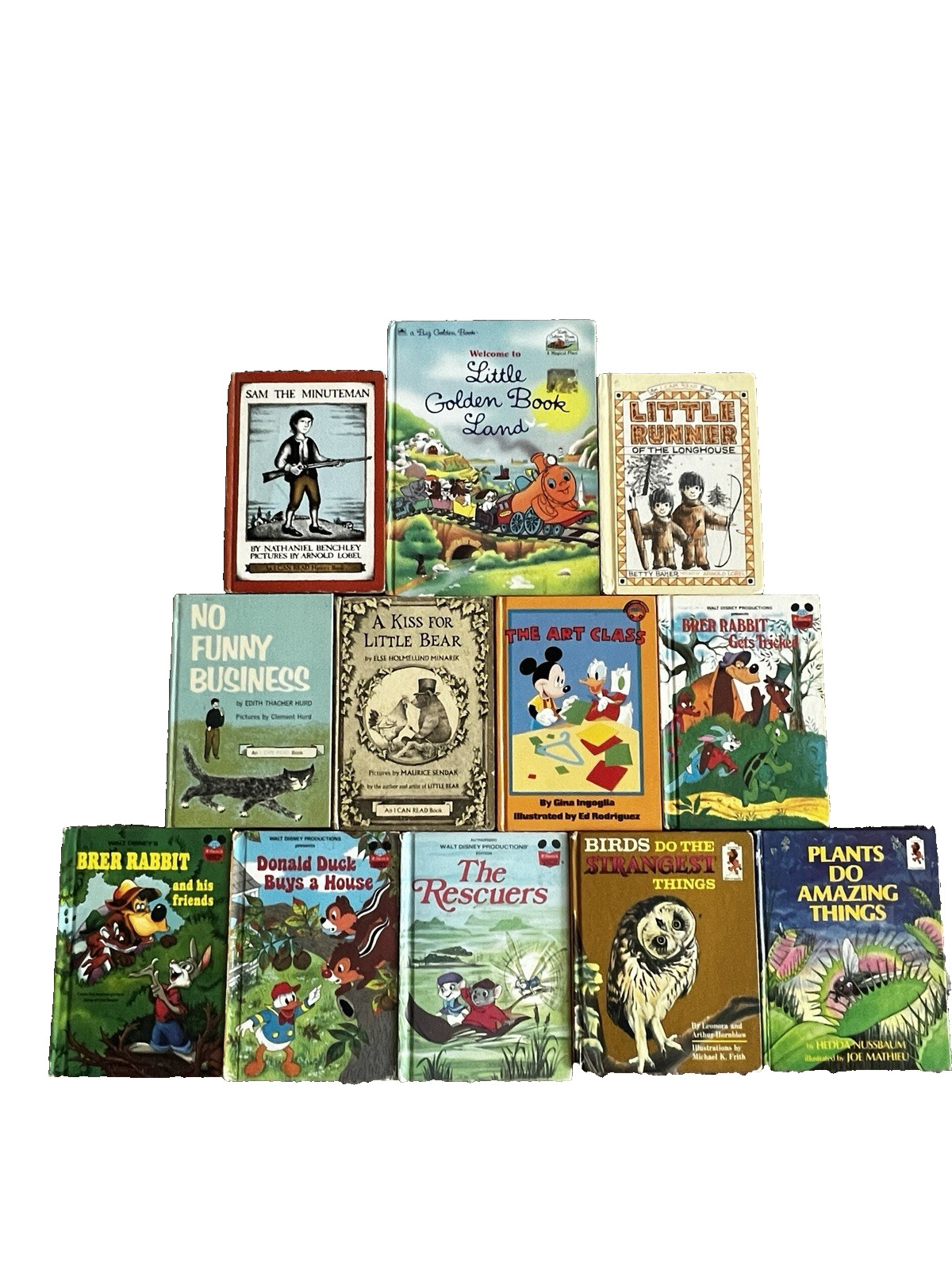 Vintage Hardcover Kids 12 Book Lot – Maurice Sendak, Arnold Lobel, Step-Up Books