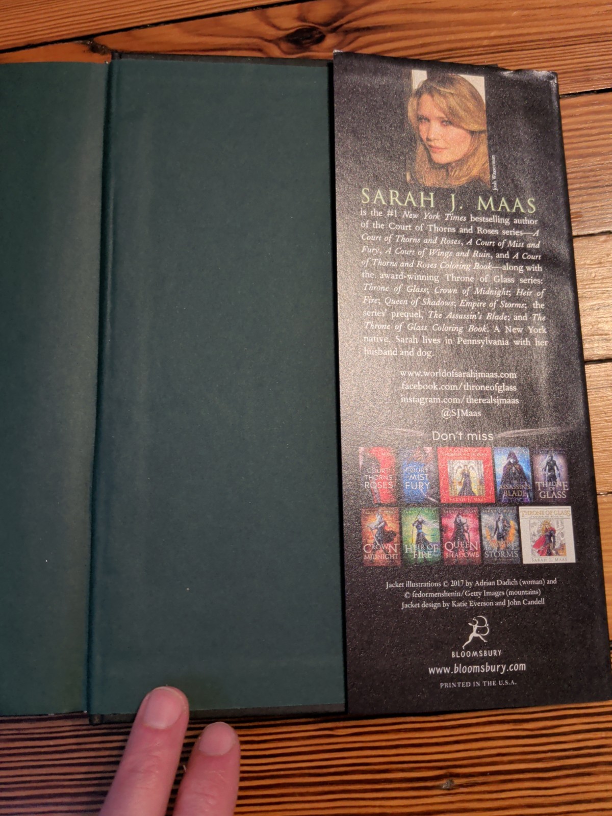 Sarah J Maas A Court of Wings and Ruin Original HC/DJ True 1st Edition 1st Print