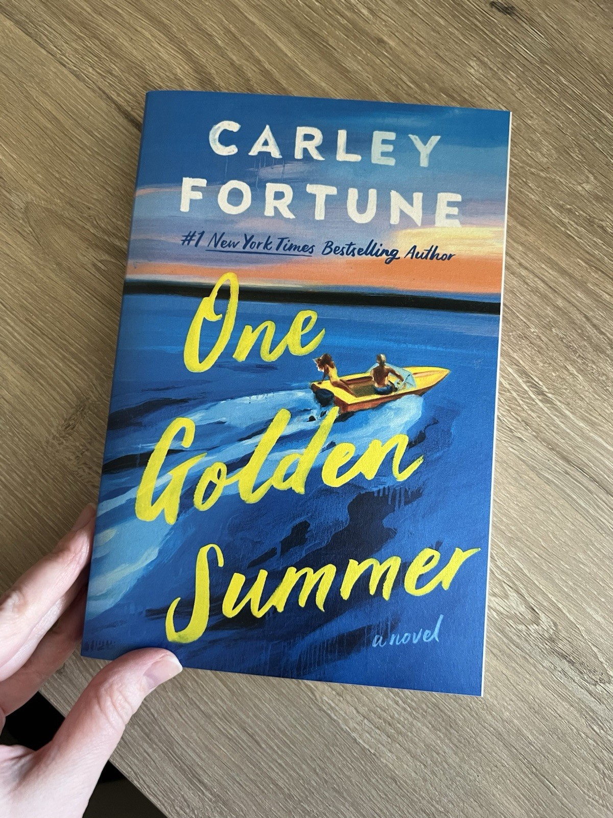 One Golden Summer Carley Fortune First Edition 1st Printing 2025 Paperback Roman