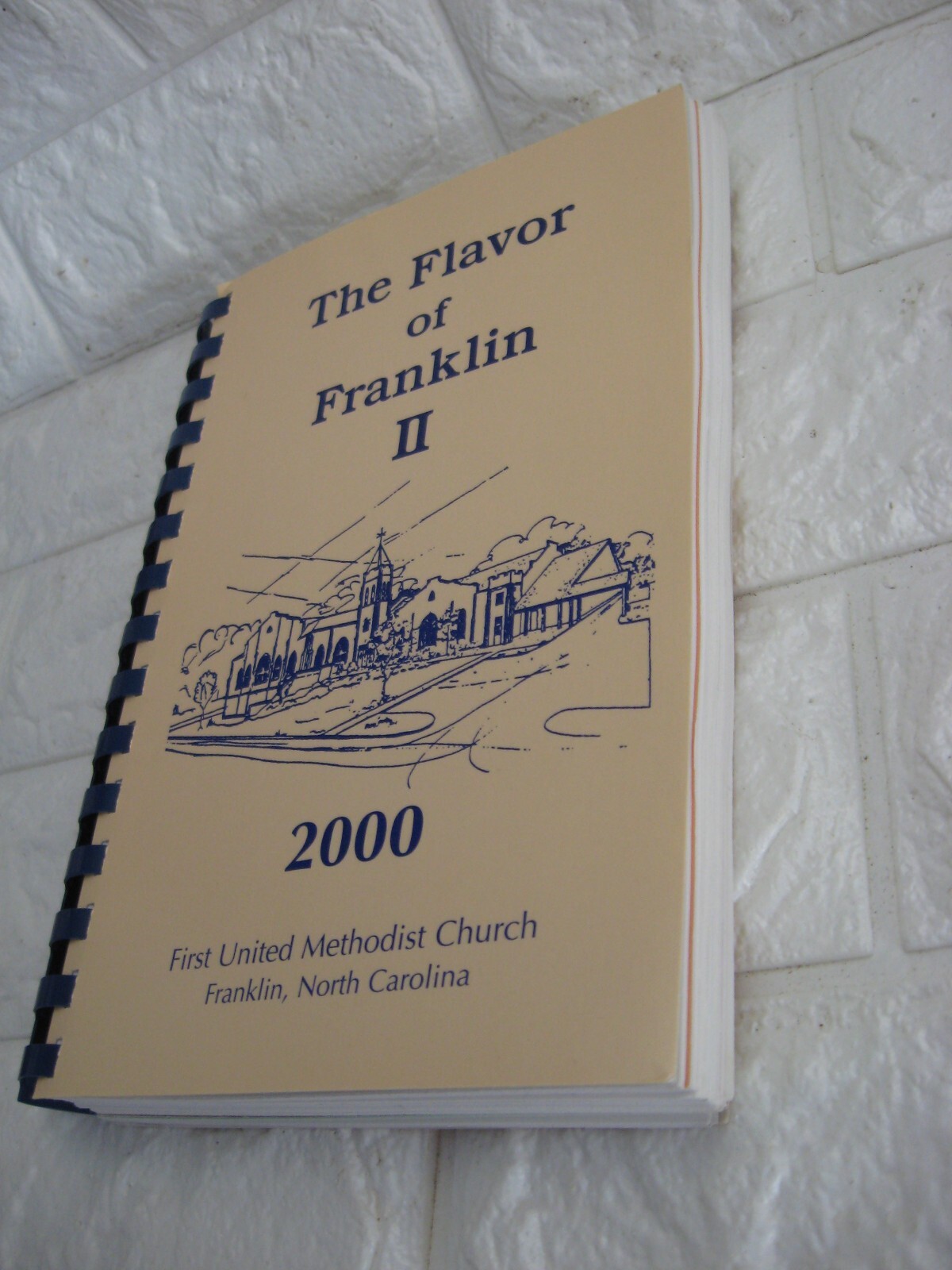 The Flavor of Franklin II Cookbook Appalachian Church 2001 Hints 200+ Pages