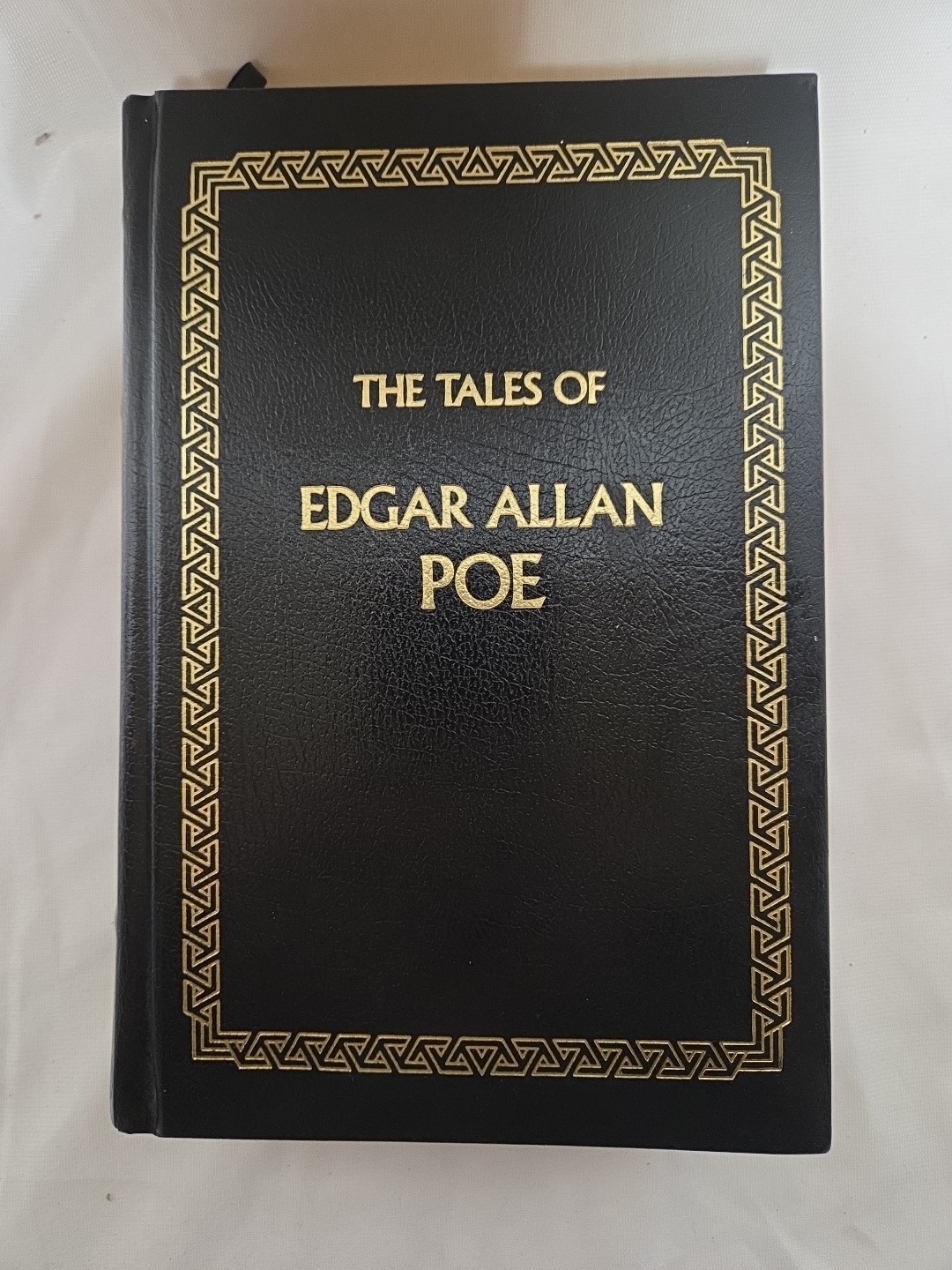Tales of Edgar Allan Poe Leather Bound Gold Edge Ribbon Bookmark Luxury Edition