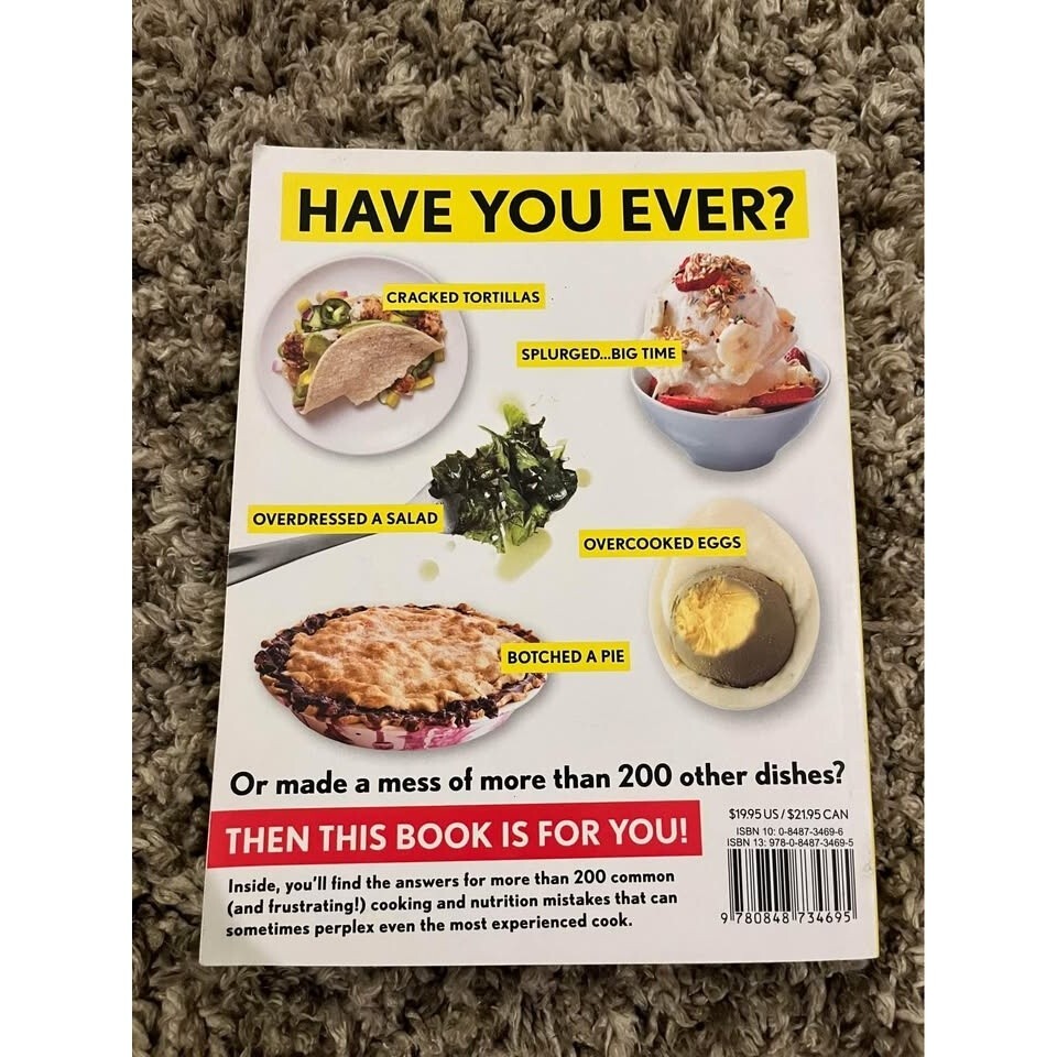 “Oops! 209 Solutions for Everyday Kitchen Mistakes” Paperback; 304 pages